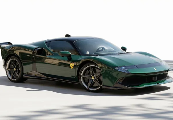 ماکت Ferrari 849 Testarossa Assetto Fiorano رنگ Verde Abetone (BBRC329L) BBR
