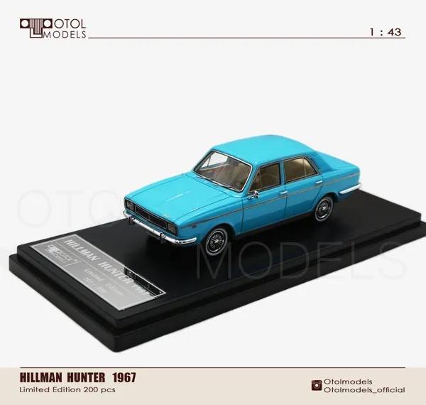 ماکت هیلمن هانتر MK II (پیکان) آبی روشن OTOL Models