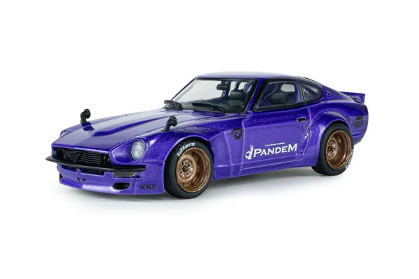 ماکت داتسون 240Z پاندم بنفش متالیک ۱۹۷۳ Solido
